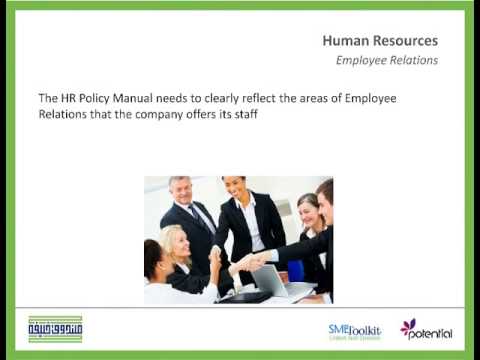 What is employee relations?