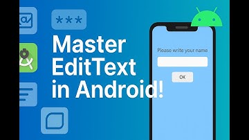 10. Tekst bewerken in Android Studio | Kotlin-tutorial voor beginners (typen + voorbeeld-app)