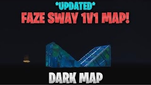 Faze sway,s 1v1 map tutorial
