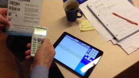 Cipherlab scanner & keyboard via Bluetooth