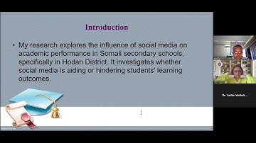 PhD Defence by Scholar Abdirahman Mohamed Dahie, Guided by Dean Dr. Latika Vaishak Shanbhag