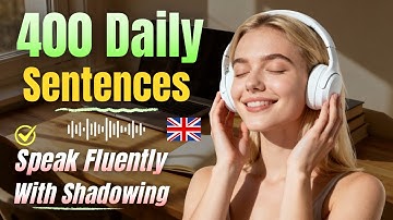400 Daily English Sentences for Beginners to Advanced | Listening & Shadowing to Speak Fluently