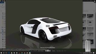 How to render Audi R8 in KeyShot 6.0