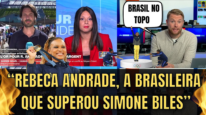 Mídia Internacional Repercute Ouro De Rebeca Andrade Para O Brasil