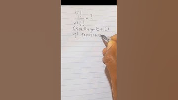 Awesome Factorial #maths #shortfeed #short #mathsshorts #math #mathshorts #viralmaths #solve #diy