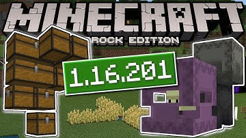 Minecraft Bedrock - 1.16.201 Hotfix🌶️ShulkersICauldronsIStorage[ ChangeLog ] PS4,MCPE,Xbox,Windows10