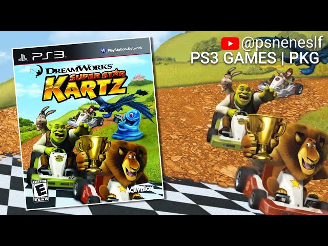 DreamWorks Super Star Kartz PS3 PKG (XMB) - Unlock All Characters