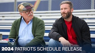 2024 New England Patriots Schedule Release Good Jules Hunting