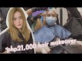php21,000 korean hair transformation 🥲💸