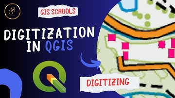 Digitization in QGIS | Digitization in point, line and Polygon in QGIS | 10 | @GISSchools