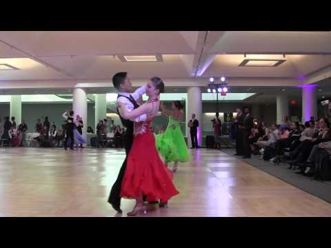 Silver American Viennese Waltz Quarterfinal (Ryan, Valeria)