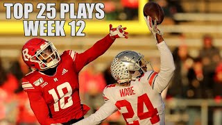 Top 25 Plays From Week 12 Of The 2019 College Football Season ᴴᴰ