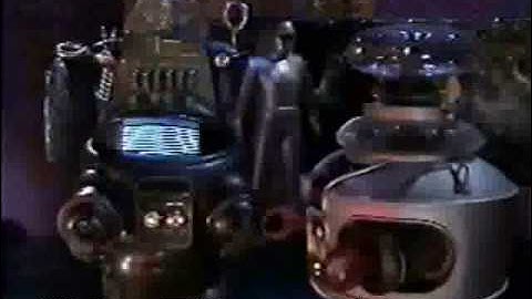 Several RARE LOST IN SPACE ROBOT B9 and ROBBY THE ROBOT TV Commercials  (Part 2)