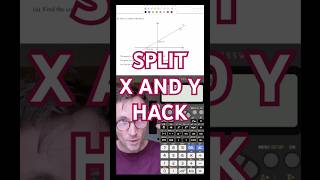 Split X & Y Hack for Coordinate Geometry #GCSE2026 #CoordinateGeometry
