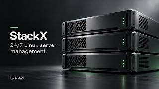 24/7 Server Management: Deploy, Operate and Monitor | StackX by ScalarX