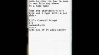 Make ur own Cmd