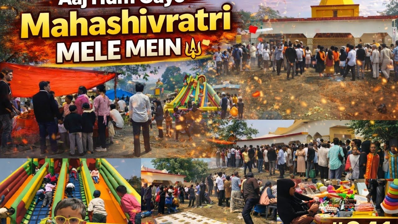 Mahashivratri Mela Vibes 🔥 | Har Har Mahadev 🕉️ | Family Vlog #041