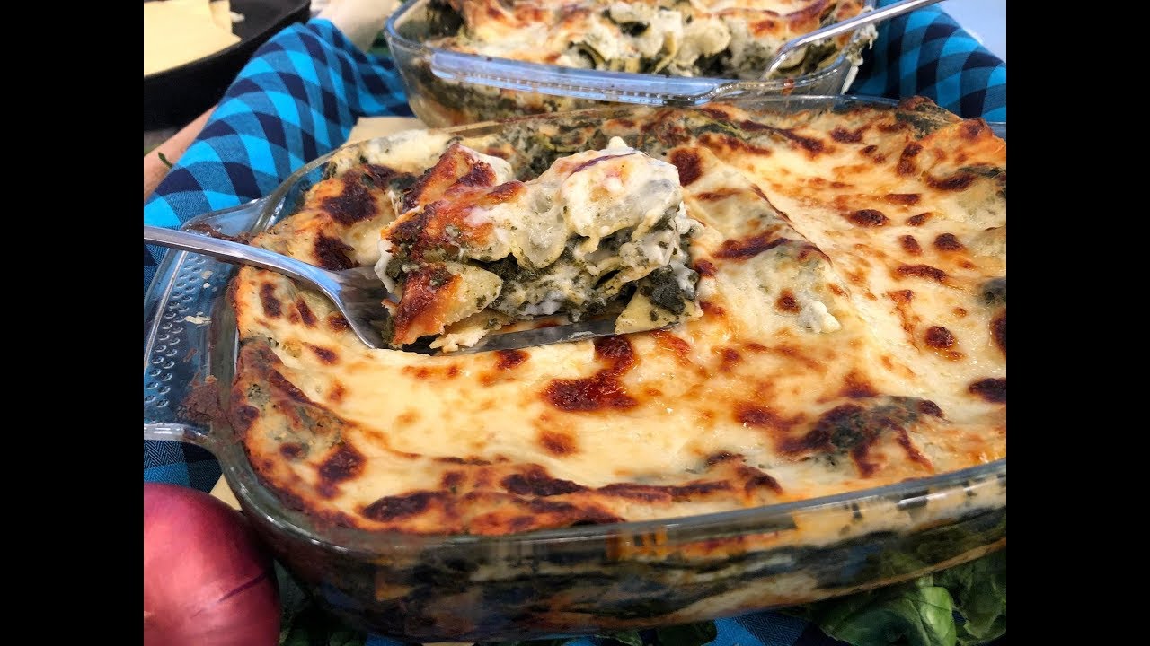 Λαζάνια με Σπανάκι και Λευκή Σάλτσα | 10.3.2020