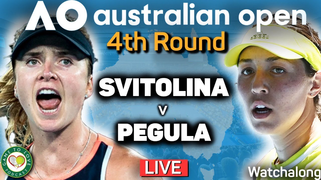 SVITOLINA vs PEGULA Australian Open 2021 LIVE GTL Tennis Watchalong
