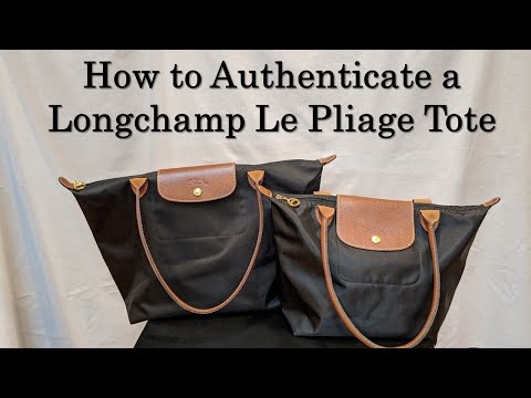 How to Authenticate a Longchamp Le Pliage Tote 