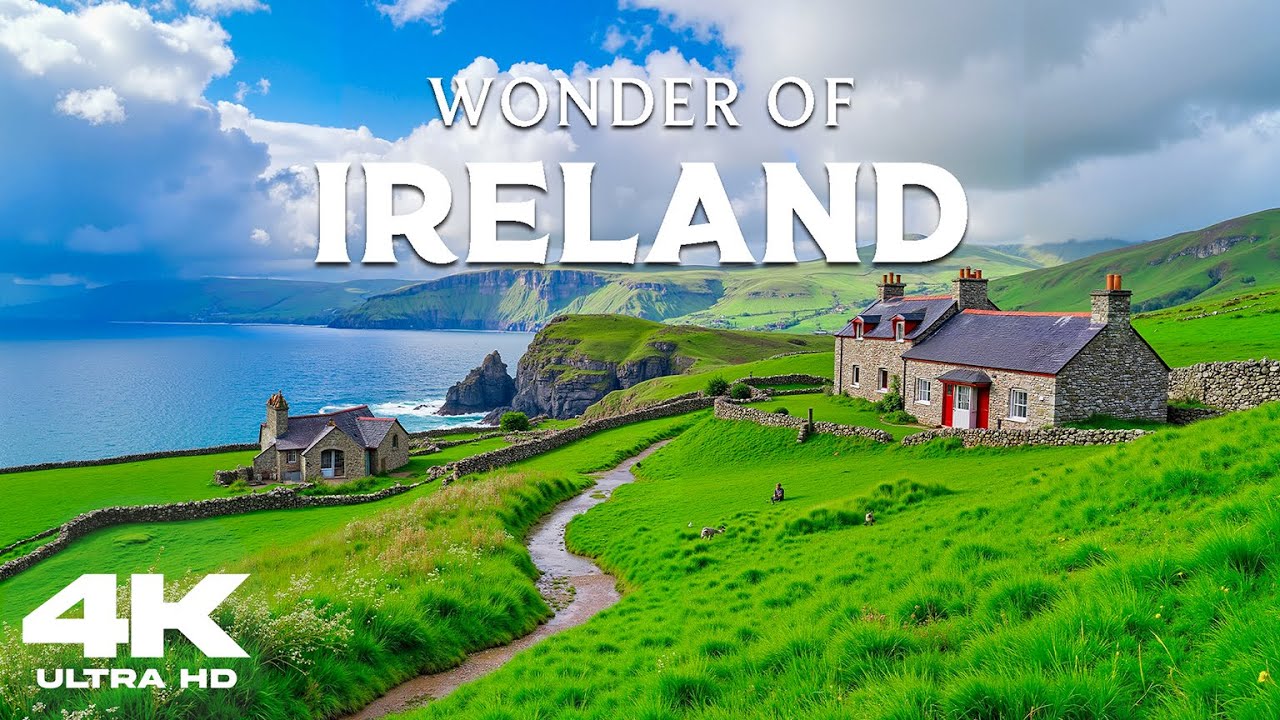 Wonders of Ireland – Explore Celtic Culture, Historic Cities, Lush Landscapes | Travel Video 4K