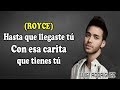 CNCO, Prince Royce - Llegaste Tú (Letra)