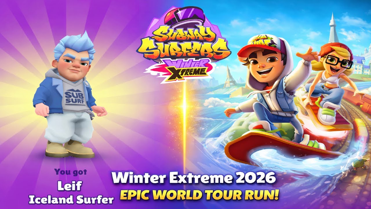 Subway Surfers ❄️ Winter Extreme 2026 | Epic World Tour Run!