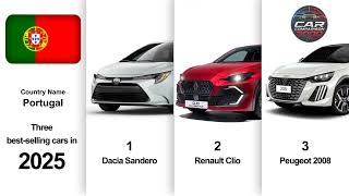 🏆 Top 10 Best-Selling Car Brands in Europe 2025 | Sales Ranking