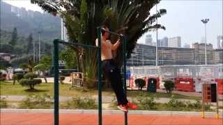 Calisthenics Typewriter Pull Up