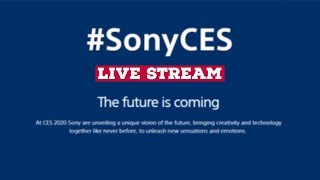 Sony CES 2020 Live Stream