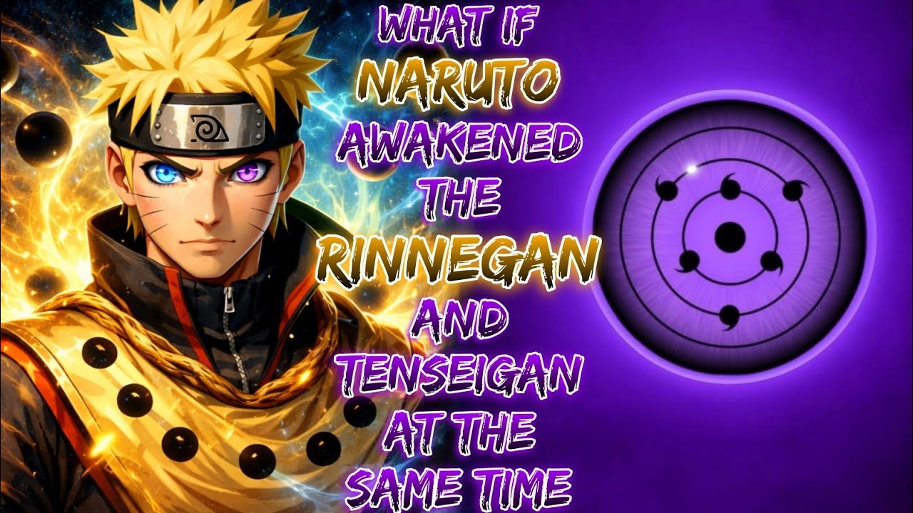 What If Naruto Awakened The Rinnegan And Tenseigan At The Same Time?