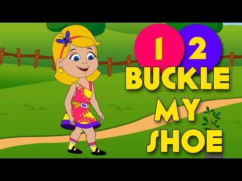 One Two Buckle my Shoe-Nursery Rhyme with Lyrics