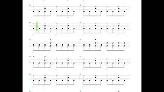 Kamen Rider Stronger No Uta Animetal Drum Only Drum Tab