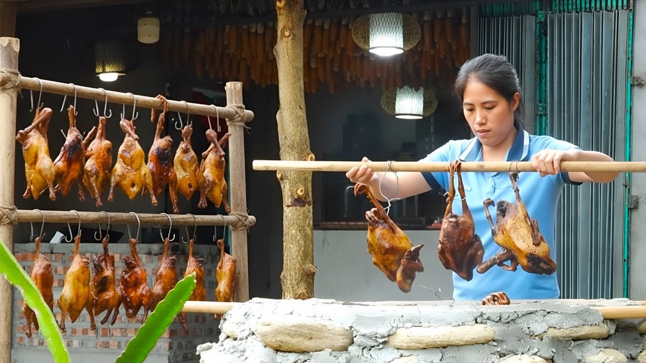 Join me in building an oven and making the most delicious traditional roast chicken for the family