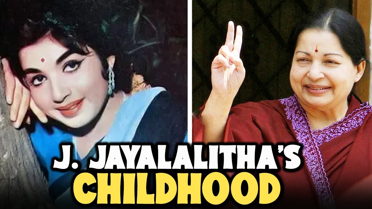 J. Jayalalithaa's Childhood - The Real Thalaivi - YouTube
