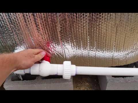 Backyard Aquaponics Greenhouse Cooling Wall And Exhaust Fans