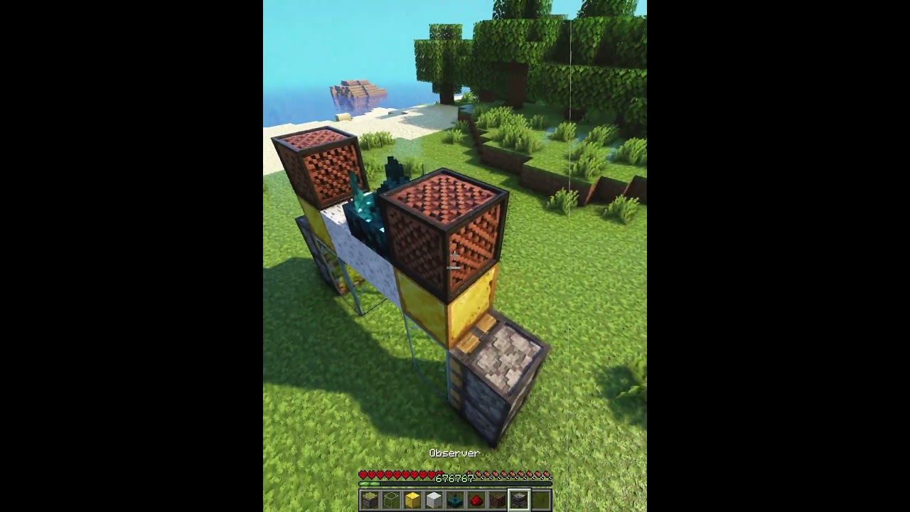 Minecraft Sensor Door