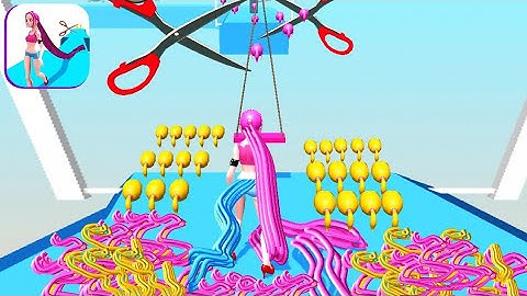 Hair Rush : All Levels Gameplay walkthrough Android, iOS New Game Update!!!