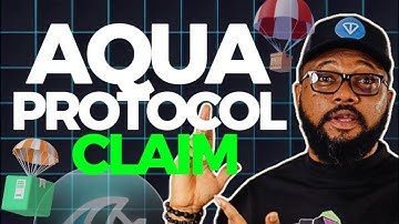 HOW TO SIMPLY CLAIM YOUR AQUA PROTOCOL TO YOUR TONKEEPER WALLET