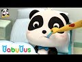 Beb panda finge coger un resfriado  dibujos animados infantiles  kiki y sus amigos  babybus