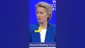 It is time for a more balanced relationship with #China! #VonderLeyen #eudebates #WEF #wef2025