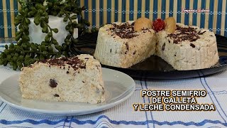 POSTRE SEMIFRIO DE GALLETA Y LECHE CONDENSADA solo 4 Ingredientes sin Cocinar Nada DELICIOSO Y FÁCIL by Temperos e Sabores 65,601 views 1 month ago 11 minutes, 22 seconds