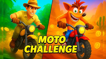 Temple Run 2 vs Crash Bandicoot: On the Run moto
