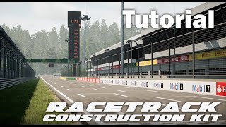 Race Track Construction Kit | UE Marketplace Video Tutorial screenshot 4