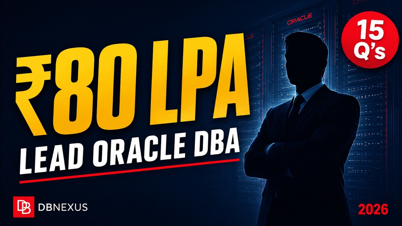 Oracle DBA Career Growth Guide 2026 — Skills, Salary & Enterprise Learning Path