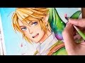 Link (Legend of Zelda)  【WATERCOLOR SPEEDPAINT】