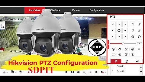 How to Use Hikvision PTZ Control on DVR NVR | PTZ camera petrol setting | cctv camera installation