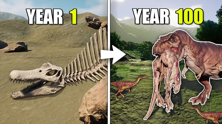 Simulating A Prehistoric Forest for 100 Years in Jurassic World Evolution 2