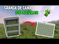✅ GRANJA de CAÑA DE AZUCAR 1.20 - 1.21 (Java &amp; Bedrock) - AUTOMATICA