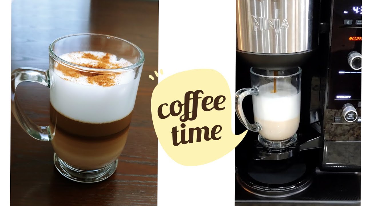 How to make a cappuccino with the ninja coffee bar 